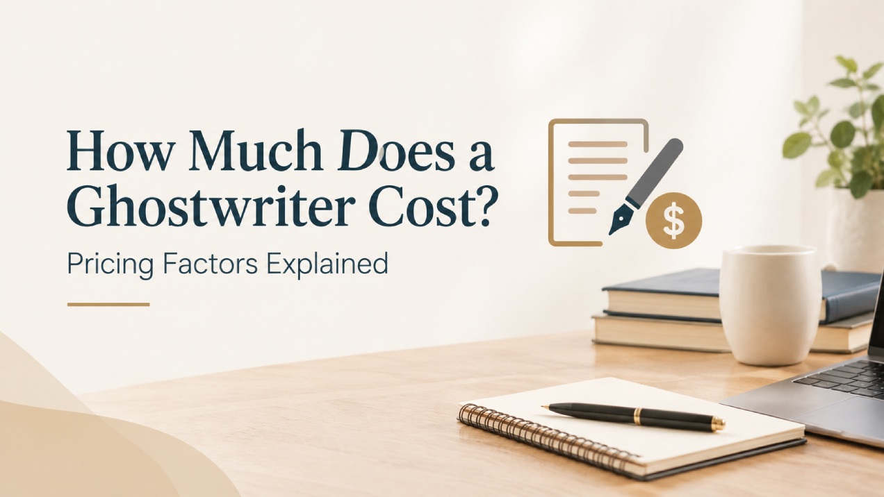 How Much Does a Ghostwriter Cost? Pricing Factors Explained