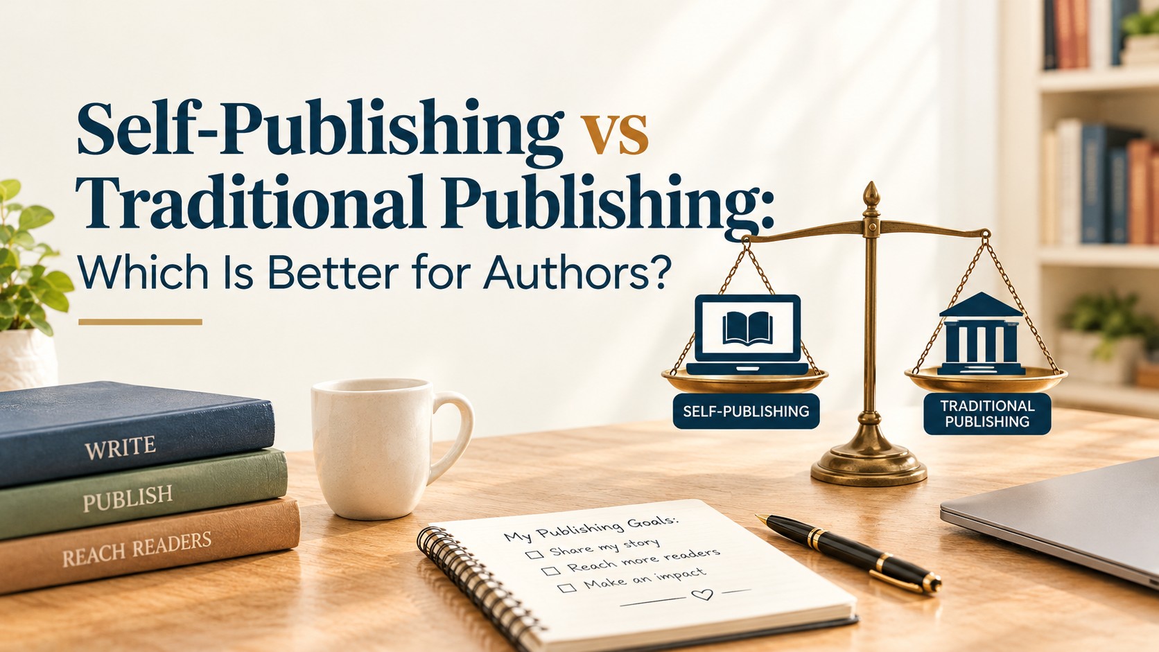 Self-Publishing vs Traditional Publishing: Which Is Better for Authors?